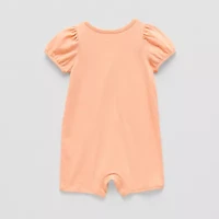 Okie Dokie Baby Girls Short Sleeve Romper