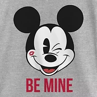 Disney Collection Little & Big Kid Girls Crew Neck Short Sleeve Mickey Mouse Graphic T-Shirt