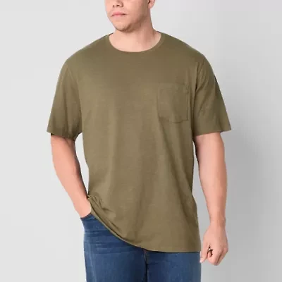 mutual weave Mens Crew Neck Short Sleeve Big and Tall T-Shirt