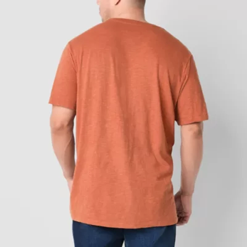 mutual weave Mens Crew Neck Short Sleeve Big and Tall T-Shirt