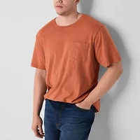 mutual weave Mens Crew Neck Short Sleeve Big and Tall T-Shirt