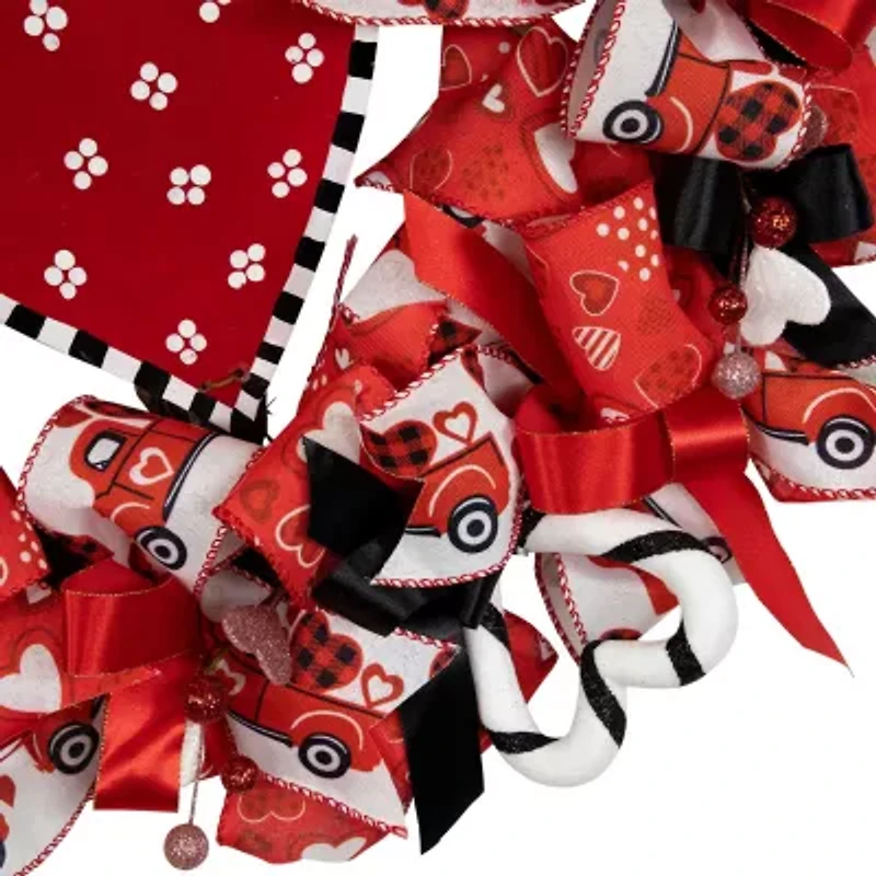 Northlight Ribbon And Twig Wreath