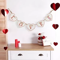 Northlight Hearts Love Wall Sign