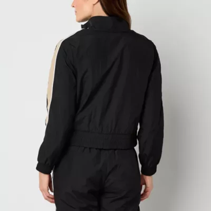 Xersion Womens Woven Lightweight Track Jacket