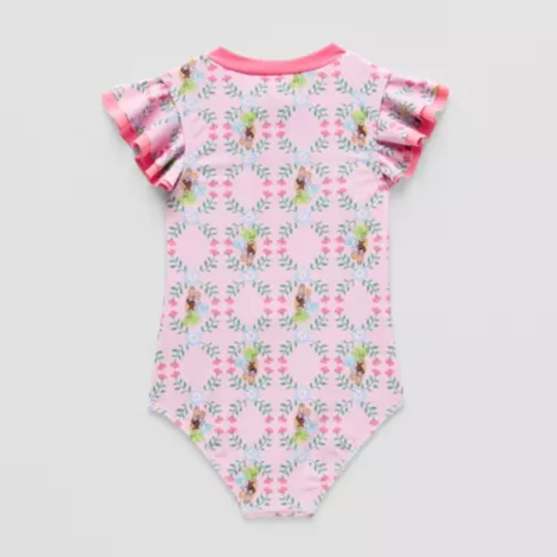 Disney Collection Little & Big Kid Girls Princess One Piece Swimsuit