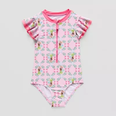 Disney Collection Little & Big Kid Girls Princess One Piece Swimsuit