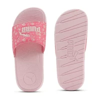 PUMA Little Kid Girls Cool Cat 2.0 Slide Sandals