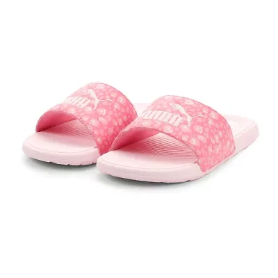 PUMA Little Kid Girls Cool Cat 2.0 Slide Sandals