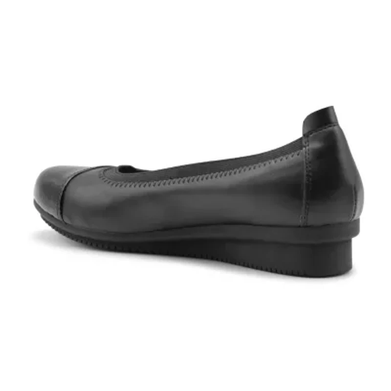 Mootsies Tootsies Joey Womens Cap Closed Toe Ballet Flats