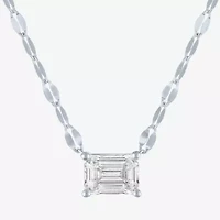 Diamond Addiction (E-F / Vs1-Vs2) Womens 1 CT. T.W. Lab Grown White 10K Gold 18 Inch Pendant Necklace