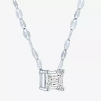 Diamond Addiction (E-F / Vs1-Vs2) Womens 1 CT. T.W. Lab Grown White 10K Gold 18 Inch Pendant Necklace