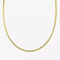 Made in Italy Womens 14K Gold 18 Inch Chain Necklace