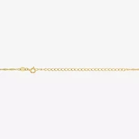 Diamond Addiction G-H / Si2-I1 Womens 1/7 CT. T.W. Lab Grown White Diamond 14K Gold Over Silver Heart 18 Inch Pendant Necklace