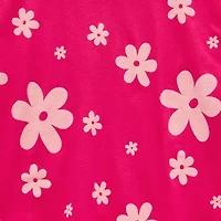 Okie Dokie Toddler & Little Girls Crew Neck Sleeveless Regular Fit Graphic T-Shirt