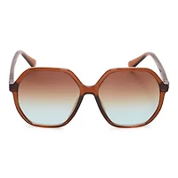 a.n.a Orange Geo Womens Uv Protection Sunglasses