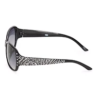 Mixit Womens Uv Protection Rectangular Sunglasses