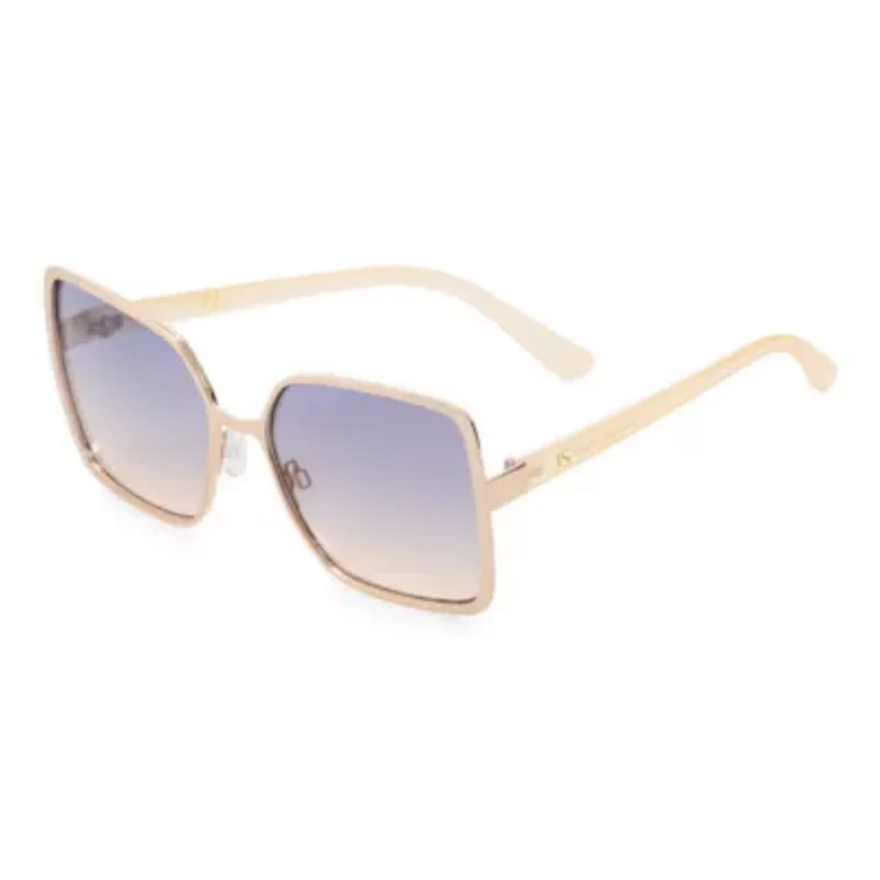 JS Jessica Simpson Womens Uv Protection Square Sunglasses