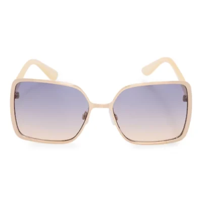 JS Jessica Simpson Womens Uv Protection Square Sunglasses