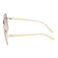 JS Jessica Simpson Womens Uv Protection Square Sunglasses