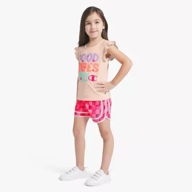 Champion Little Girls 2-pc. Short Set