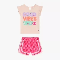 Champion Little Girls 2-pc. Short Set