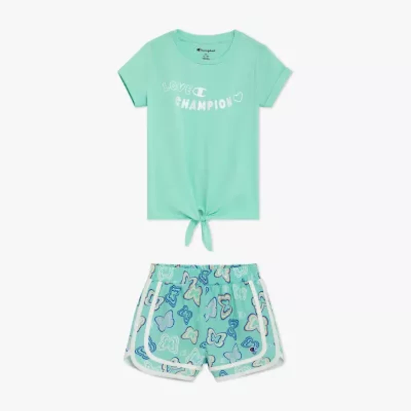 Champion Little Girls 2-pc. Short Set