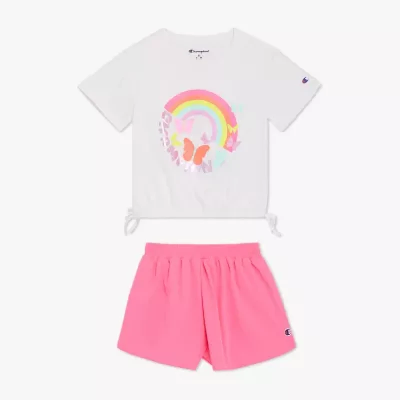 Champion Little Girls 2-pc. Short Set