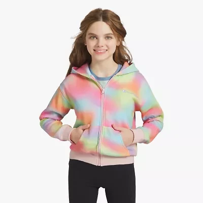 Champion Fleece Big Kid Girls Long Sleeve Zipper Active Hoodie