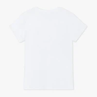 Champion Tie Front Big Kid Girls Crew Neck Short Sleeve Regular Fit Graphic T-Shirt