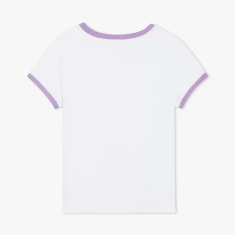 Champion Ringer Big Kid Girls Round Neck Short Sleeve Regular Fit Graphic T-Shirt