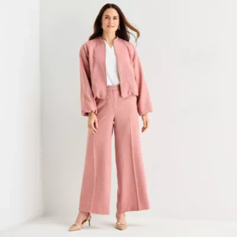 Liz Claiborne Womens Midweight Bomber Jacket