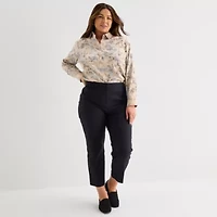 Liz Claiborne Womens Long Sleeve Dress Shirt