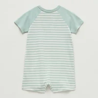Okie Dokie Baby Boys Short Sleeve Romper