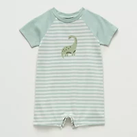 Okie Dokie Baby Boys Short Sleeve Romper