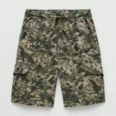 Thereabouts Little & Big Kid Boys Mid Rise Cargo Short