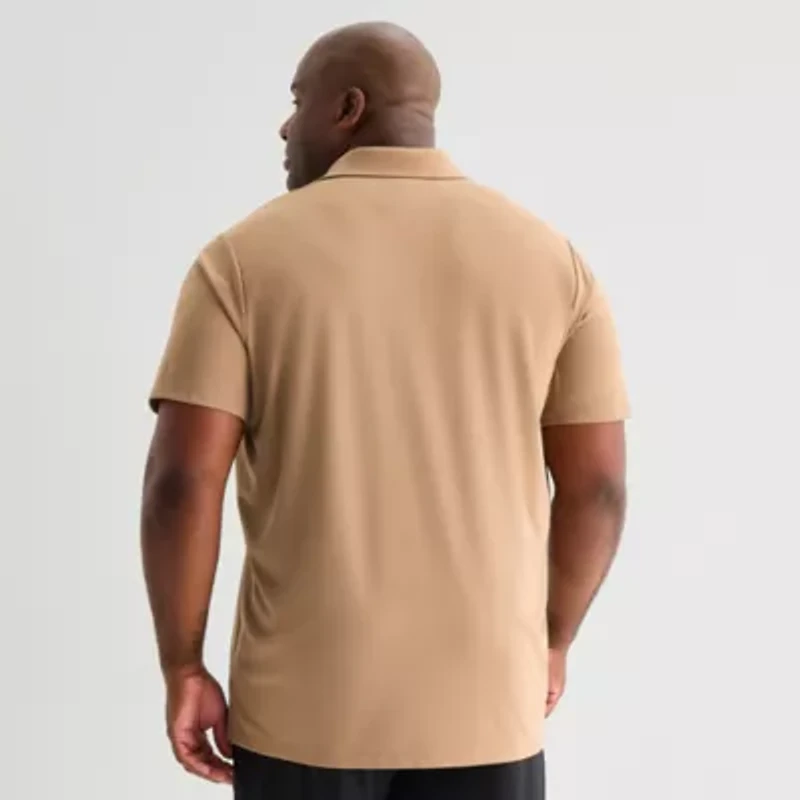 Stylus Big and Tall Mens Regular Fit Short Sleeve Polo Shirt
