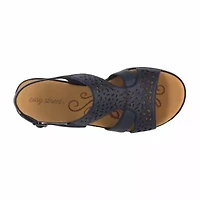Easy Street Womens Bolt Strap Sandals