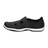 Easy Street Yareli Womens Moc Closed Toe Ballet Flats