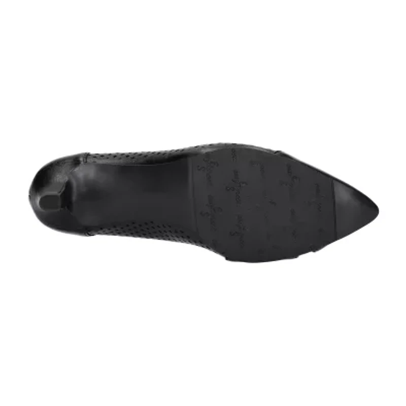 Easy Street Ansen Womens Round Closed Toe Stiletto Heel Pumps