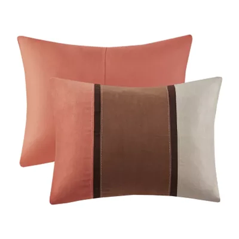 Madison Park Hanover Faux Suede 7-pc. Comforter Set