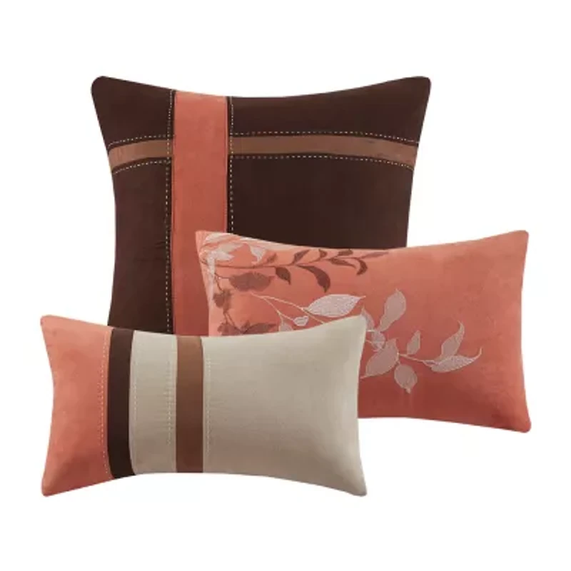 Madison Park Hanover Faux Suede 7-pc. Comforter Set