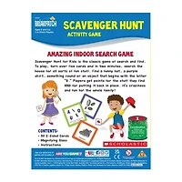 Briarpatch Scholastic Scavenger Hunt Activity Game Card Game