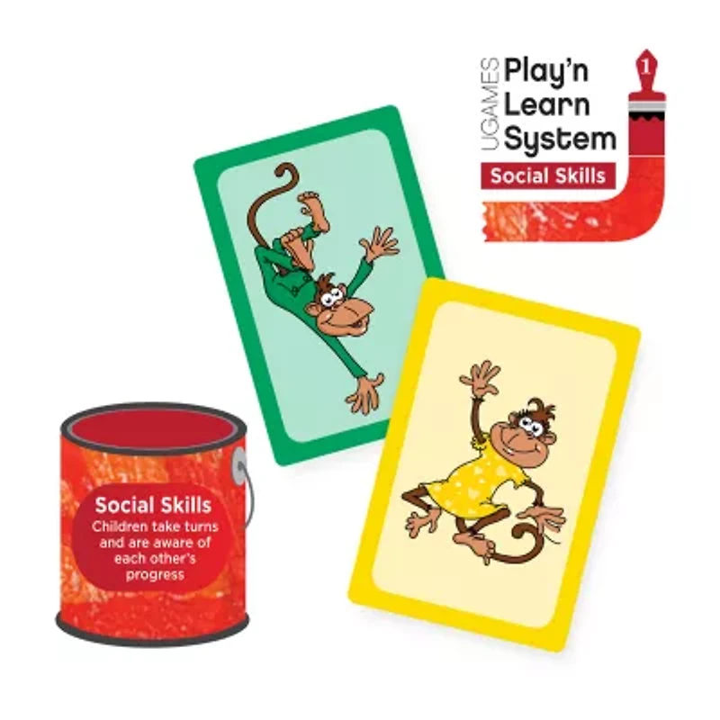 Briarpatch Scholastic Monkeys Jumping On Bed Game Card Game