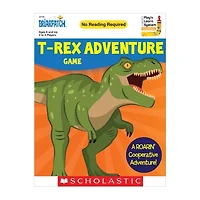 Briarpatch Scholastic T- Rex Adventure Game Board Game