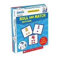 Briarpatch Scholastic Roll And Match Math Game Brain Game