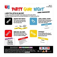 University Games Party Game Night Games Compendium Card Game
