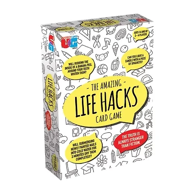 University Games The Amazing Life Hacks Card Game Card Game