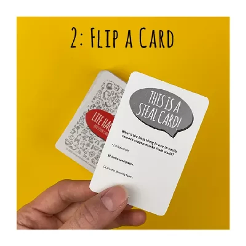 University Games The Amazing Life Hacks Card Game Card Game
