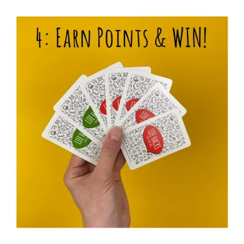 University Games The Amazing Life Hacks Card Game Card Game