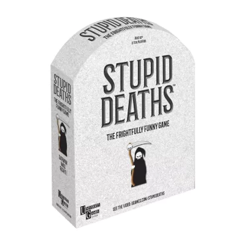 University Games Stupid Deaths Board Game